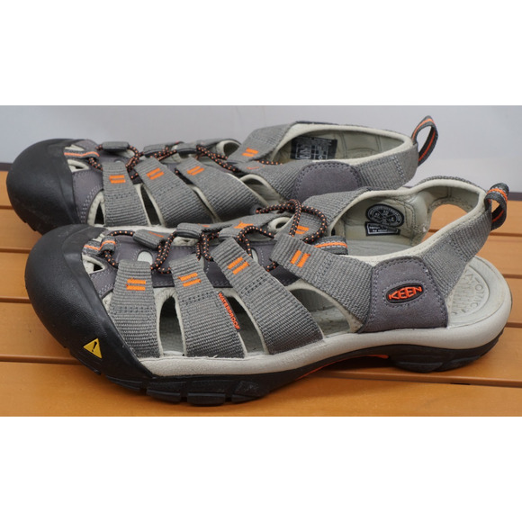 Keen Mens Newport H2 Sandal, Magnet/Nasturtium, Size 10 main image 9